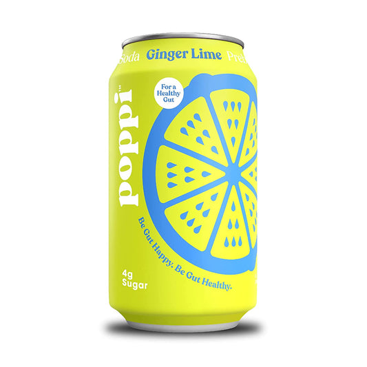 POPPI SODA 12/12OZ LIME GINGER