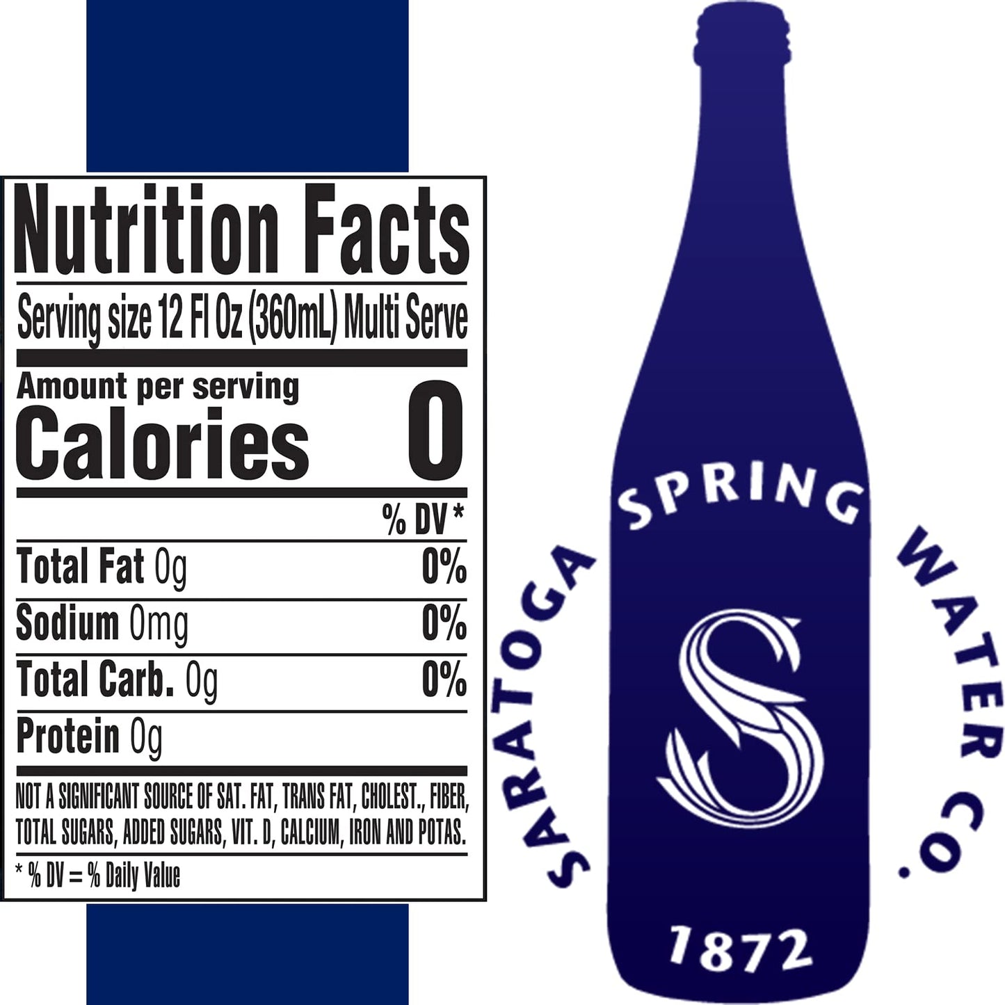 SARATOGA 12 OZ SPARKLING 24PK