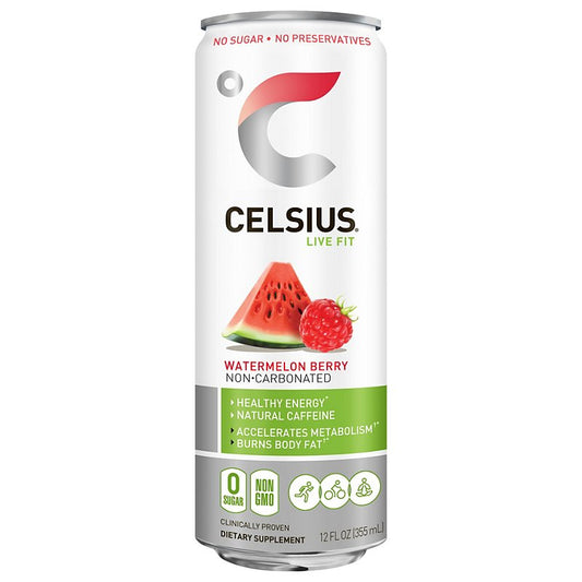 CELSIUS 12/12OZ NON-CARB WATERMELON BERRY