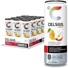 CELSIUS 12/12OZ SPARKLING FUJI APPLE PEAR