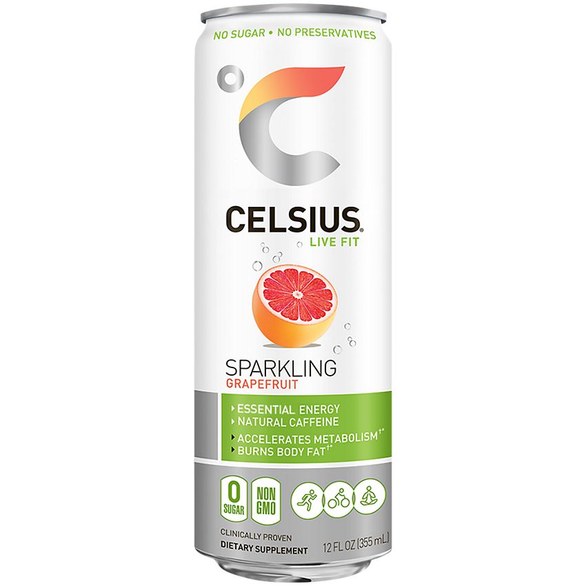 CELSIUS 12/12OZ SPARKLING GRAPEFRUIT