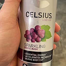 CELSIUS 12/12OZ SPARKLING GRAPE RUSH