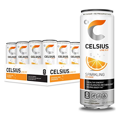 CELSIUS 12/12OZ SPARKLING ORANGE